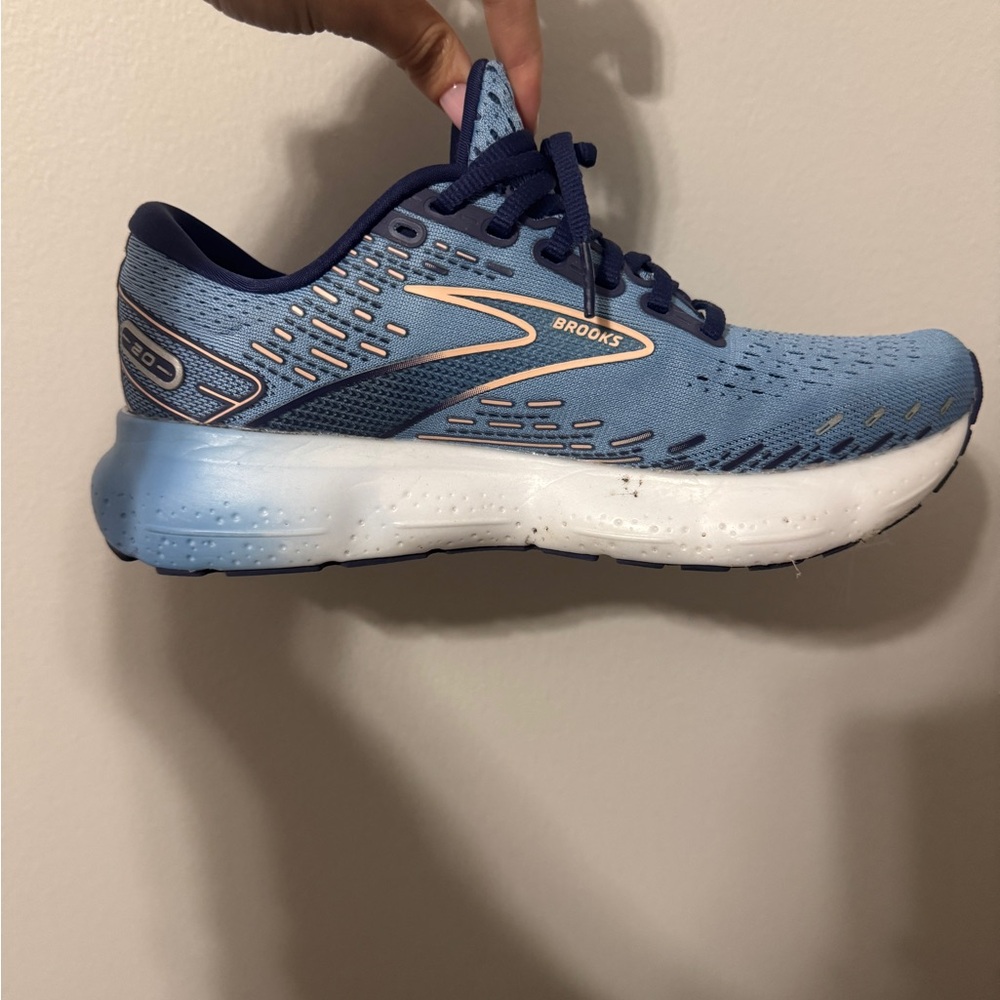 Brooks Light Blue Athletic Sneakers